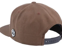 Snapback-Critiql Hit Death Reaper Color Patch Tan Brown Snapback