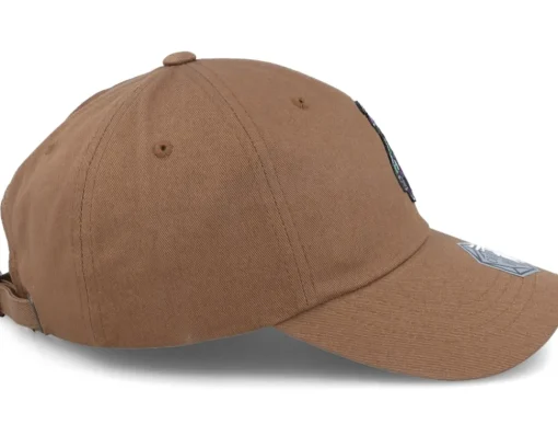 Dad Cap-Critiql Hit Death Reaper Color Patch Tan Dad Cap -
