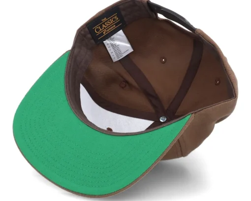 Snapback-Critiql Hit Death Reaper Color Patch Tan Brown Snapback