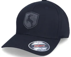 Flexfit-Hunter Deer Emblem Patch Black Flexfit -