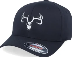 Flexfit-Hunter Deer Skull Black Flexfit -
