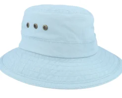 Best Stetson Delave Organic Cotton Dusk Blue Bucket -