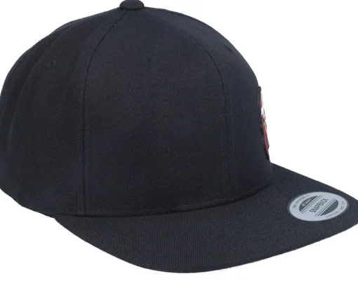 Snapback-Army Head Denmark Army Skull Snapback - Black
