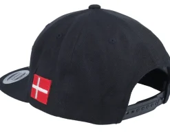 Snapback-Army Head Denmark Army Skull Snapback - Black