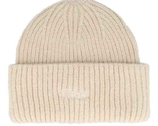 Cuff Beanies-Vans Densmore Wide Beanie Natural Cuff -