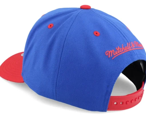 Adjustable-Mitchell & Ness Denver Nuggets All In 2.0 Pro /Red Adjustable - Blue