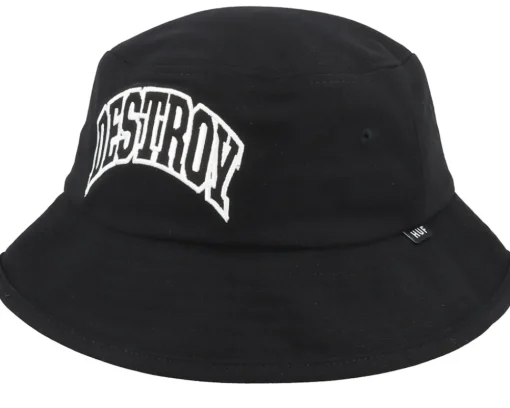Online HUF Destroy Rebuild Black Bucket -
