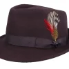 Fashion Jaxon & James Detroit Brown Trilby -