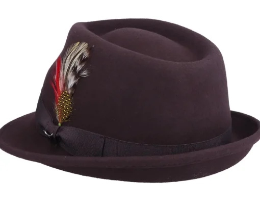 Fashion Jaxon & James Detroit Brown Trilby -
