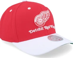 Adjustable-Mitchell & Ness Detroit Red Wings All In 2.0 Pro Red/Yellow Adjustable -