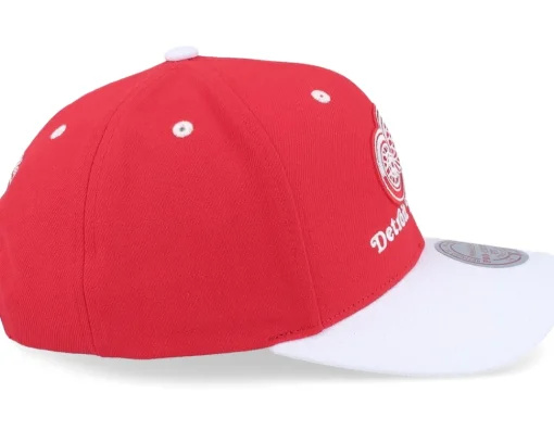 Adjustable-Mitchell & Ness Detroit Red Wings All In 2.0 Pro Red/Yellow Adjustable -