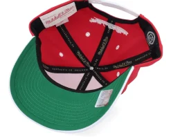 Adjustable-Mitchell & Ness Detroit Red Wings All In 2.0 Pro Red/Yellow Adjustable -