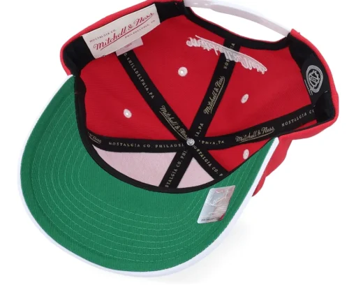 Adjustable-Mitchell & Ness Detroit Red Wings All In 2.0 Pro Red/Yellow Adjustable -