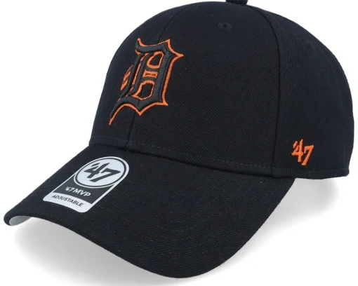 Adjustable-47 Brand Detroit Tigers Mvp Black Adjustable -