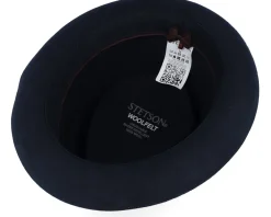 Discount Stetson Diamond Woolfelt Midnight Blue Pork Pie -