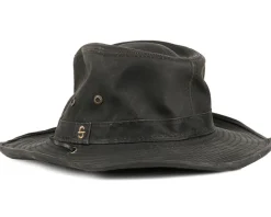 Trilby Hats-Stetson Diaz Co/Pe Brown Fedora -