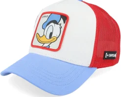 Trucker-Capslab Disney Donald Duck White/Blue/Red Trucker -