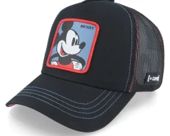 Trucker-Capslab Disney Mickey Mouse Black Trucker -
