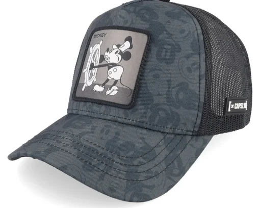 Trucker-Capslab Disney Mickey Mouse Black/Grey Trucker -