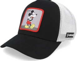 Trucker-Capslab Disney Mickey Mouse Black/White Trucker -