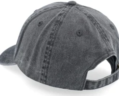Dad Cap-Iconic Do Nothing Club Washed Dad Cap - Black