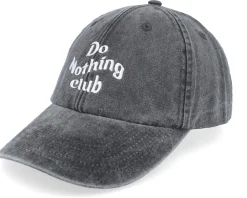 Dad Cap-Iconic Do Nothing Club Washed Dad Cap - Red
