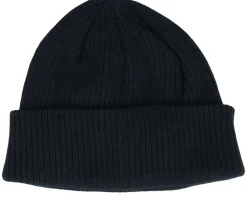 Cuff Beanies-Calza Pennello Dogs Beanie Black Organic Cuff -
