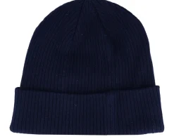 Cuff Beanies-Calza Pennello Dollar Bill Navy Beanie Organic Cotton Cuff - Blue