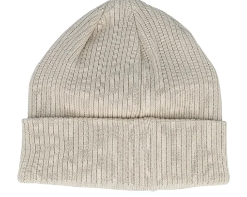 New Calza Pennello Dollar Bill Sand Beanie Organic Cotton Cuff - Beige
