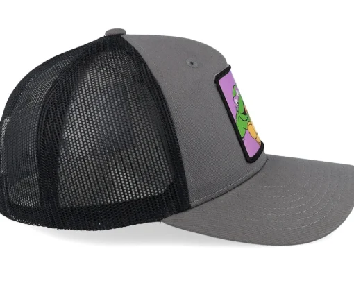 Trucker-TMNT Donatello Box /Black A-Frame Trucker - Grey