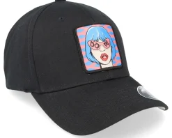 Flexfit-4REAL Dope Pop Art Patch Black Flexfit -