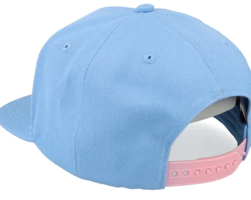 Best 4REAL Dope Pop Art Patch Lightblue/Pink Snapback -