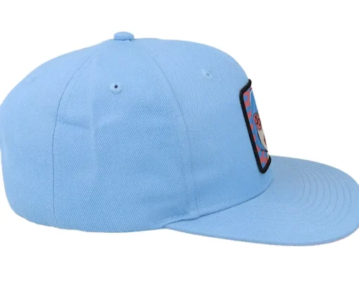 Best 4REAL Dope Pop Art Patch Lightblue/Pink Snapback -