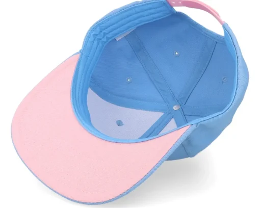 Best 4REAL Dope Pop Art Patch Lightblue/Pink Snapback -