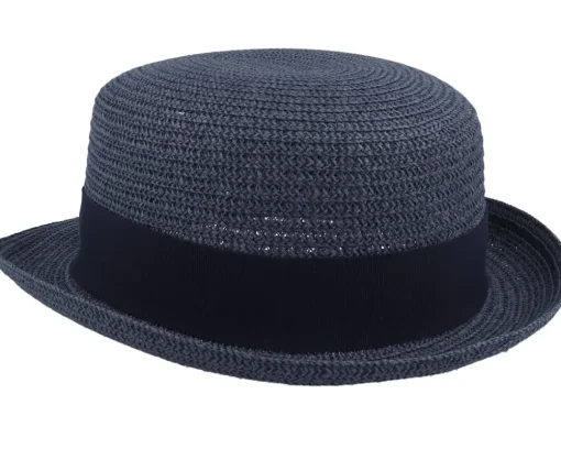 Straw Hat-Mayser Dorle Paperbr Blue Straw Hat -