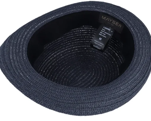 Straw Hat-Mayser Dorle Paperbr Blue Straw Hat -