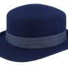 Best Mayser Dorle Wool Soft Ink Bowler - Blue