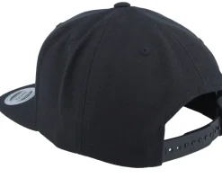 Sale Kränkt! Dra Åt Helvete Patch Black Snapback -