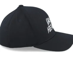 Hot Kränkt! Dra Åt Helvete Patch Flexfit Wooly Combed - Black