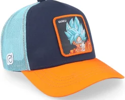 Trucker-Capslab Dragon Ball Goku Black/Orange Trucker - Blue