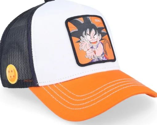 Trucker-Capslab Dragon Ball Goku Black/Orange Trucker - Blue
