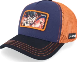 Trucker-Capslab Dragon Ball Goku Orange/Blue/Black A-Frame Trucker -