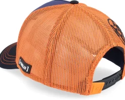 Trucker-Capslab Dragon Ball Goku Orange/Blue/Black A-Frame Trucker -