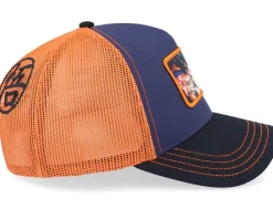 Trucker-Capslab Dragon Ball Goku Orange/Blue/Black A-Frame Trucker -