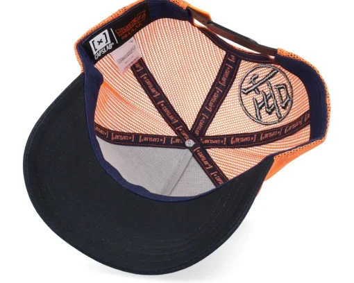 Trucker-Capslab Dragon Ball Goku Orange/Blue/Black A-Frame Trucker -