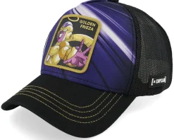 Trucker-Capslab Dragon Ball Golden Frieza Purple/Black A-Frame Trucker -