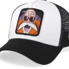 Trucker-Capslab Dragon Ball Kame White/Black Trucker -
