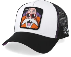 Trucker-Capslab Dragon Ball Kame White/Black Trucker -