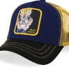 Kids-Capslab Dragon Ball Majin Vegeta Navy/Black/Yellow Trucker - Blue