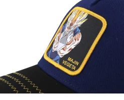 Kids-Capslab Dragon Ball Majin Vegeta Navy/Black/Yellow Trucker - Blue
